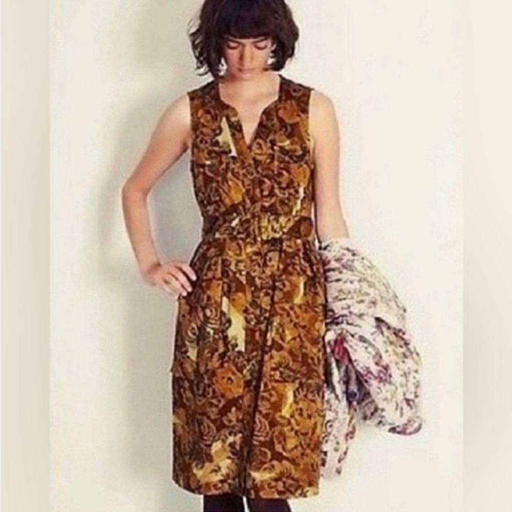 Anthropologie Moulinette Soeurs Brassica Dress Size 2